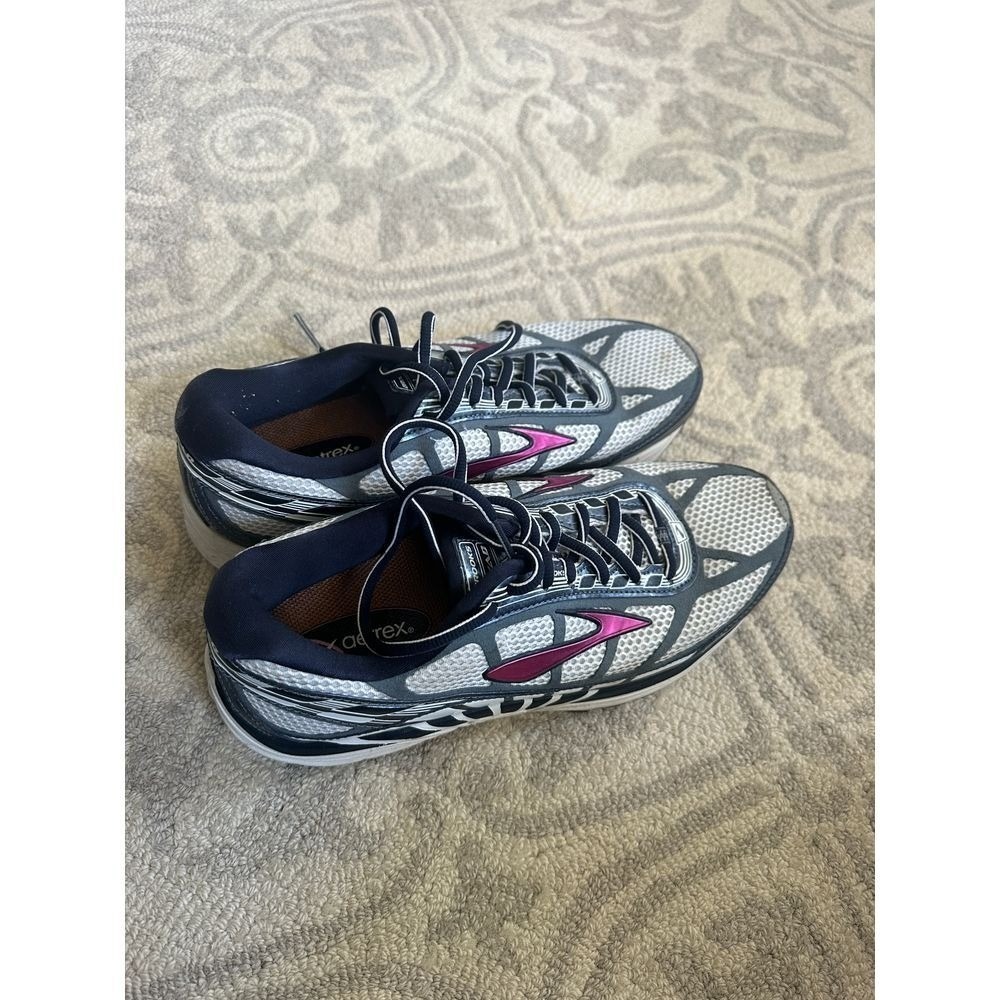 Brooks AETREX Running Shoes Mesh Breathable Athletic Sneakers Pink Accent